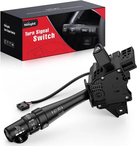 Vista 19 de Nilight Interruptor de Señal de Giro Compatible con 1995 1996 1997 1998 1999 Chevy C1500 K1500 Pickup Tahoe GMC C1500 K1500 Pickup Yukon 1995-2000