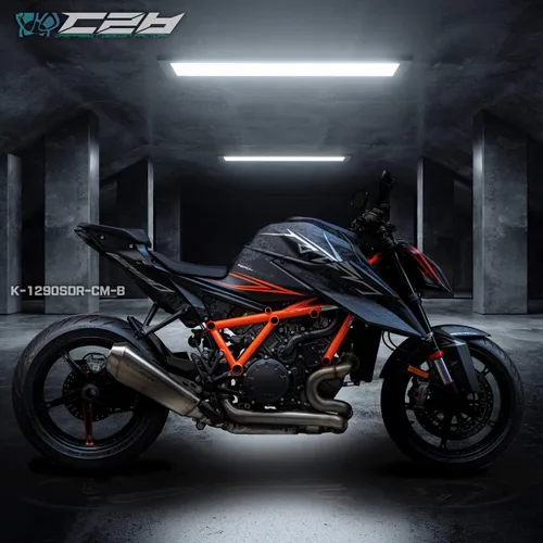 Vista 6 de Juego de pegatinas para ktm 1290 Super Duke (20 ~) (CM-W) (GLOSSY)