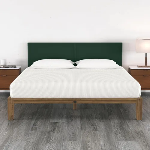 Vista 95 de Jaxx Panelist - Cabecero acolchado moderno, juego de 4 paneles para montar en la pared (cada uno de 11.25 x 30 pulgadas), tamaño Queen