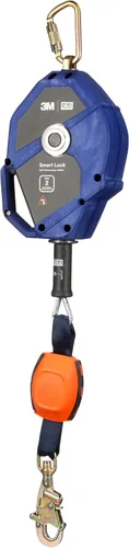 Vista 2 de 3M DBI-SALA Smart Lock Edge Modular Autorretráctil Lifeline 3503881, cable galvanizado, gancho giratorio de acero, 30 pies, Clase 2