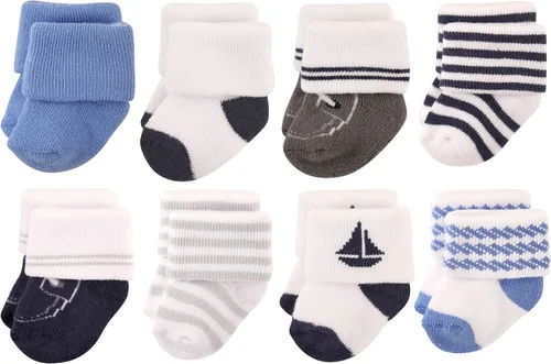Vista 71 de Hudson Baby - Calcetines de algodón para bebés recién nacidos y Terry para niñas bebés