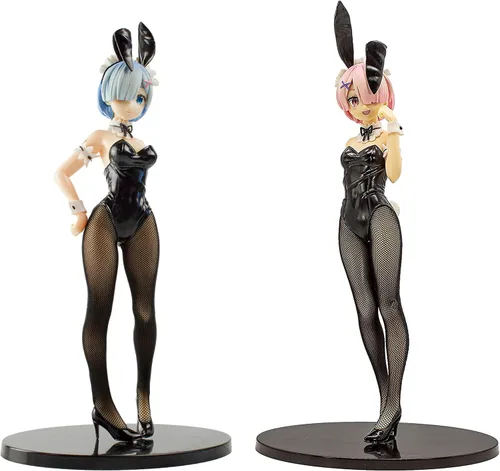 Vista 8 de Re Zero Rem Ballerina Version - Figura decorativa coleccionable Traje Rem Bunnt
