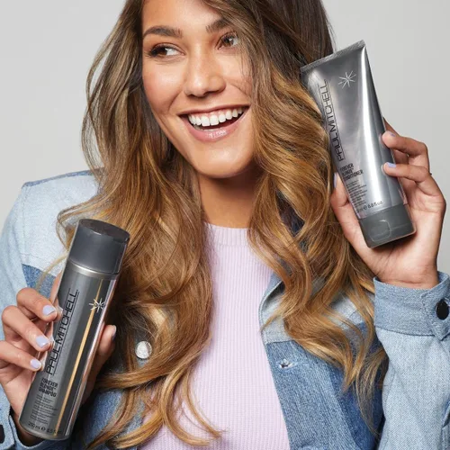 Vista 3 de Paul Mitchell Forever Blonde Shampoo, Repairs + Deeply Hydrates, Ideal For Bleached + Lightened Hair