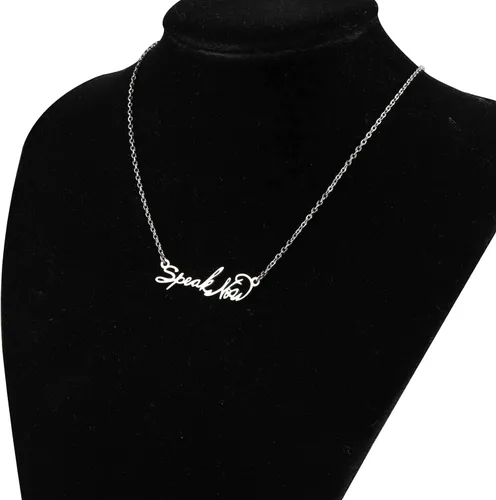 Vista 8 de PENQI Collar inspirado en cantantes, regalo para fanáticos de la música, regalo para cantantes, amantes de la música, regalo de canción, joyería