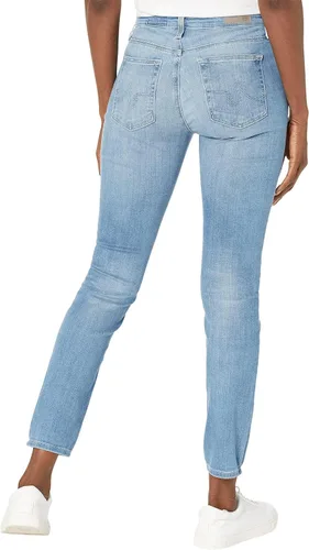 Vista 2 de AG Adriano Goldschmied Womens Prima Mid Rise Cigarette Ankle Jean