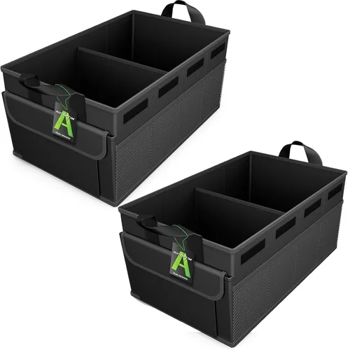 Vista 8 de AUTOPTIM Organizador de maletero de automóvil, organizador plegable