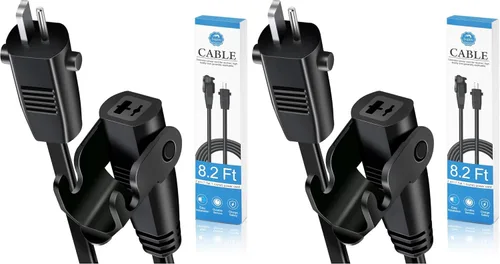 Vista 8 de Sopito Cable de extensión de repuesto para sillón reclinable de 6.6 pies (6.6 ft) para silla elevadora o sillón reclinable, cable de alimentación