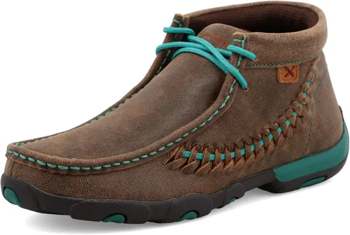 Vista 7 de Twisted X Botas tipo mocasín Chukka para mujer Bombardeo