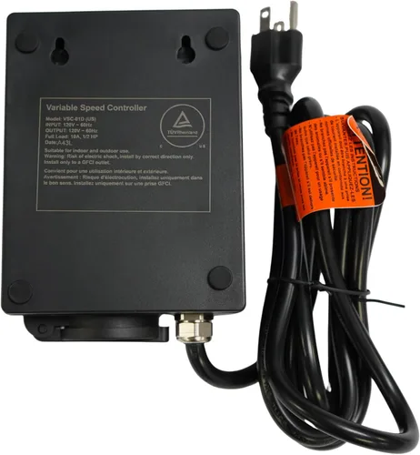 Vista 2 de Half Off Ponds Controlador de bomba de velocidad variable Wi-Fi Control remoto Wi-Fi y aplicación Bluetooth, temporizador programable, ajusta