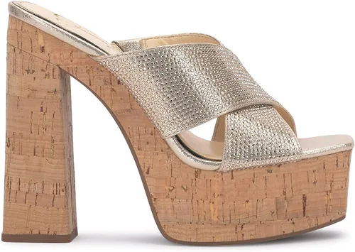 Vista 8 de Jessica Simpson Basima - Sandalias de tacón alto con plataforma para mujer