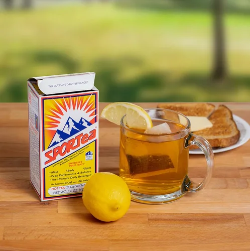 Vista 3 de SPORTea Caliente: 20 bolsas de té individuales/caja individual