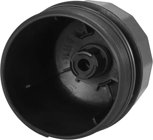 Vista 5 de X AUTOHAUX Carcasa del conjunto de tapa del filtro de aceite para Jaguar F-Pace F-Type XE XF XFR XFR-S XJ AJ812282 C2D17615