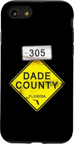 Vista 13 de Funda para iPhone 14 305 DADE COUNTY FLORIDA Street Sign