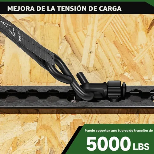 Vista 3 de Ajuste de doble perno en L para riel en L Usado con riel en L para cama de camión, control de carga de remolque, camioneta, RV, ATV, con capacidad