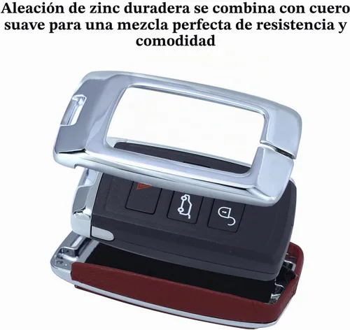 Vista 4 de ontto Funda para Llavero Compatible con Land Rover Negro-b