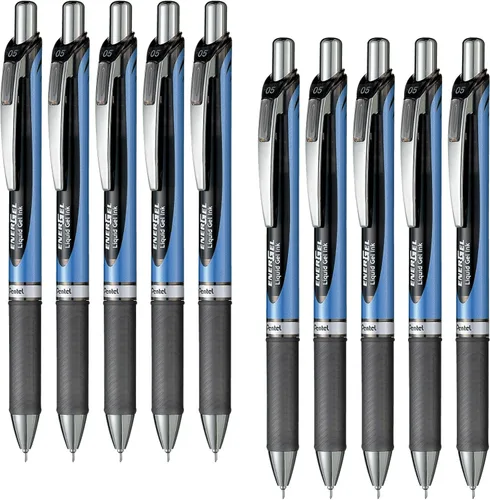 Vista 8 de Pentel BLN73-A EnerGel - Bolígrafo de tinta (0.3, negro, 10 unidades)