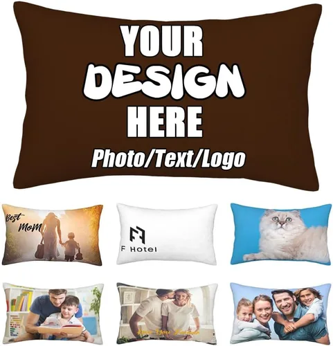Vista 15 de Funda de almohada decorativa personalizada con foto de pareja, funda de cojín decorativo personalizada, fundas de almohada personalizadas