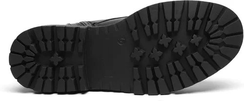 Vista 2 de DREAM PAIRS - Botines de plataforma con cordones para mujer