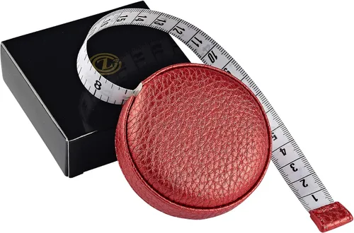 Vista 11 de Cinta métrica de cuerpo de 9.8 ft/120 para tela corporal, cinta métrica para coser tela, sastres, cinta de medidas médicas, tela de costura de doble