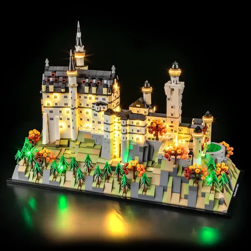 Vista 14 de BRIKSMAX Kit de iluminación LED para LEGO-10307 Torre Eiffel – Compatible con el modelo de bloques de construcción de Arquitectura Lego – No incluye