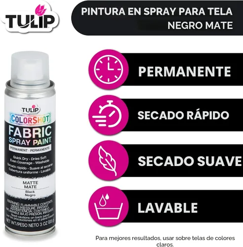 Vista 2 de Tulip ColorShot para telas, instantáneo, 3 oz.