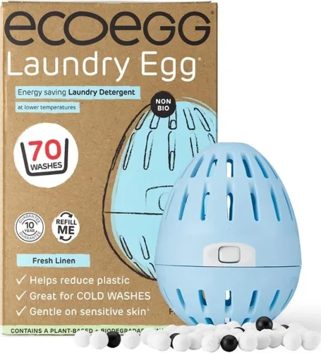Vista 9 de Ecoegg Detergente para ropa sucia, 70 cargas, flor de primavera, piel sensible