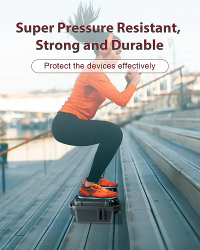 Vista 6 de DEVASO Funda de transporte impermeable para cubierta de vapor y anillo protector de joystick