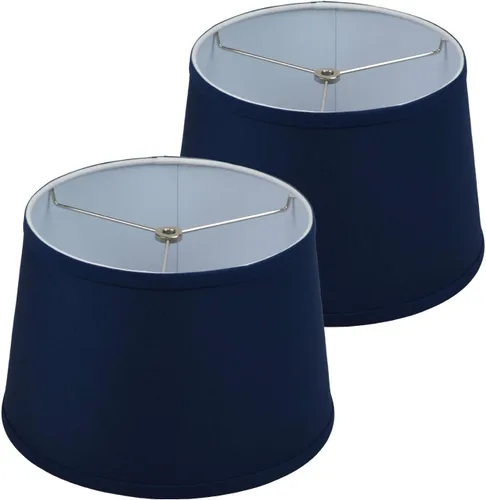 Vista 40 de FenchelShades.com - Juego de 2 pantallas de lámpara de 10 pulgadas de diámetro superior x 12 pulgadas de diámetro inferior x 8 pulgadas de altura