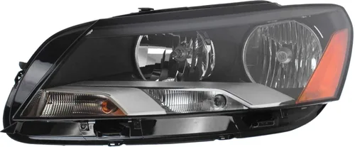 Vista 12 de Garage-Pro Faro lateral del conductor para Volkswagen Passat 1998-2001 halógeno sin bombilla(s) 1998-2001 Estilo Reemplaza# 3B0941017Q