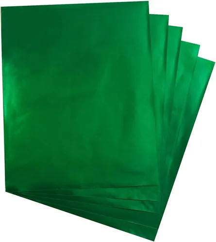 Vista 7 de Hygloss Papel de aluminio metálico para artes y manualidades, actividades de aula y artistas, decoración de fiestas o vacaciones, 8.5 x 11 pulgadas