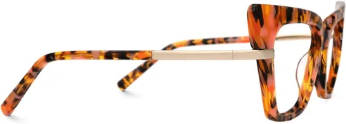Vista 6 de VOOGLAM Gafas de bloqueo de luz azul ojo de gato para mujer, anti fatiga ocular UV, Mariana