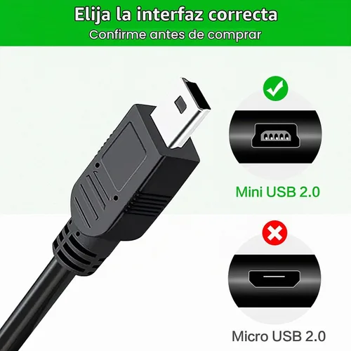 Vista 4 de Cable de carga de transferencia de sincronización de datos de computadora USB de repuesto para Samsung SE-208DB/TSBS 8X Slim DVD portátil DVD DVD
