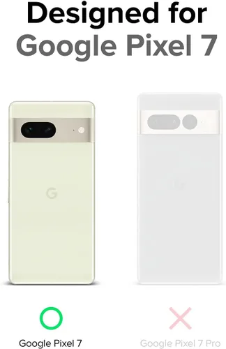 Vista 3 de Ringke Onyx - Funda compatible con Google Pixel 7 [negra] + funda delgada compatible con Google Pixel Watch [transparente + negro]