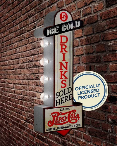 Vista 19 de American Art Decor AAD Off The Wall - Rótulos LED para marquesina