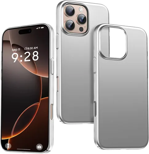 Vista 21 de GRECAZO Funda delgada para iPhone 16 Pro Max, ultra fina, color negro