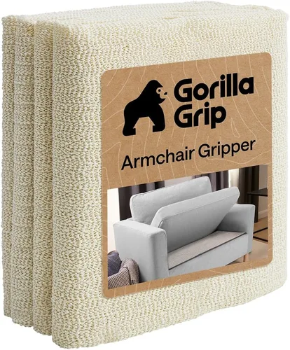 Vista 13 de GORILLA GRIP Agarre Antideslizante para Colchón, Evita que los Colchones se Deslicen y Mantiene la Cama en su Lugar, las Almohadillas Sujetan Camas