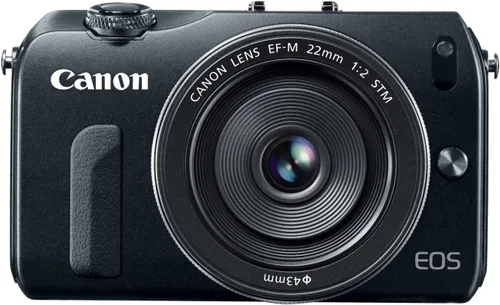 Vista 2 de Cámara sistemas compacta con LCD de 3 pulgadas de 18.0 megapíxeles Canon EOS M.
