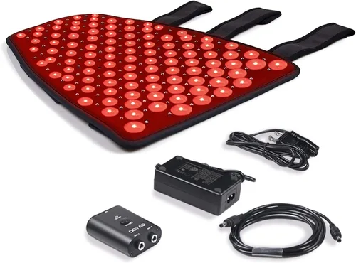 Vista 2 de DGXINJUN Dispositivos de terapia de luz roja 880nm infrarrojo cercano LED Becerro Brazo Músculo Alivio del Dolor Envoltura para Calambres
