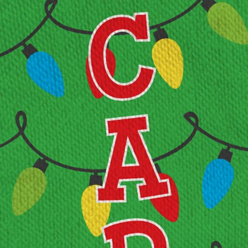 Vista 2 de Let's Make Memories Calcetín de Navidad Personalizado - Personalizado con Tu Nombre - Colores Tradicionales de Fiestas - Calcetines para la Familia