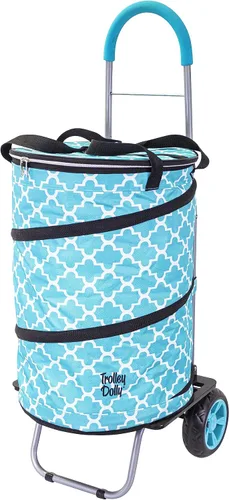 Vista 8 de Cooler Trolley Dolly, Negro Bolsa Térmica aislante plegable Rolling tailgating BBQ cerveza Hielo Cart