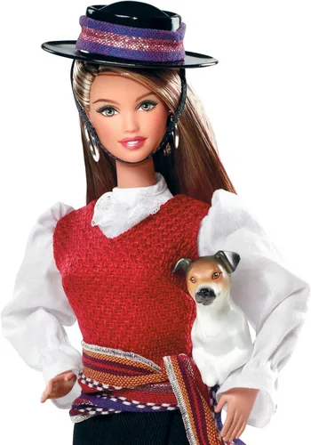 Vista 3 de Barbie Muñecas Coleccionistas del Mundo: Muñeca Chile