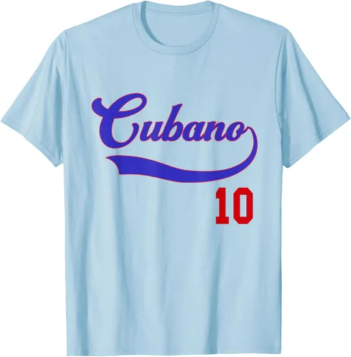 Vista 24 de Camiseta de hombre Cubano de Béisbol con argot Asere Cubano Cuba, Blanco, S