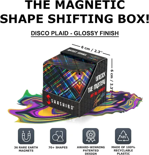 Vista 3 de SHASHIBO Paquete de 4 - Cosmic Surfer, The Chameleon, Disco Plaid y Fire Goddes