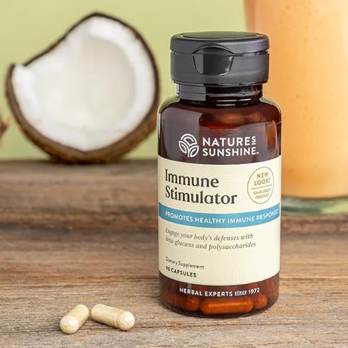 Vista 2 de Nature's Sunshine Estimulador Inmune 90 Cápsulas
