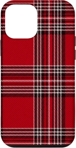 Vista 16 de Funda con diseño de Navidad a cuadros rojos para iPhone 13 Pro Max