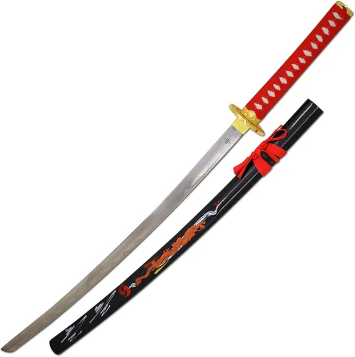 Vista 3 de Snake Eye Tactical Clásico hecho a mano Samurai Sword 2 PC Set viene con soporte de exhibición
