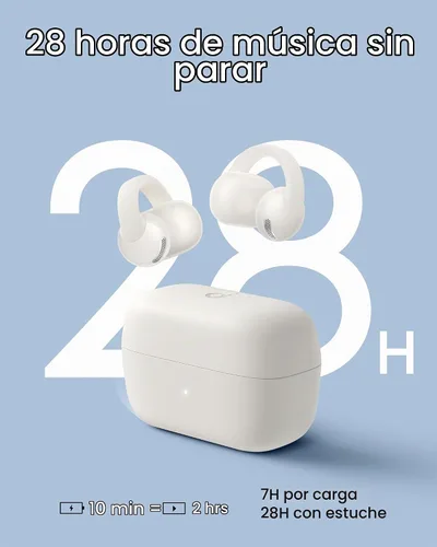 Vista 5 de Soundcore C50i by Anker - Auriculares de oreja abierta, auriculares con Blanco