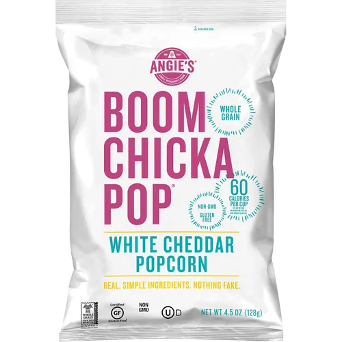Vista 10 de Angie's BOOMCHICKAPOP - Palomitas de maíz con mezcla de caramelo y cheddar, 6 onzas