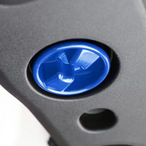 Vista 3 de Cubierta decorativa de tornillo para perilla de montaje en techo para Jeep Wrangler JK JKU 2/4 puertas 2007-2018, accesorios interiores (azul)