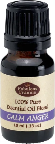 Vista 15 de Fabulous Frannie Mezcla de aceites esenciales Anxious hecha con aceites puros de lavanda, naranja amarga, bergamota y salvia clara, 0.3 fl oz